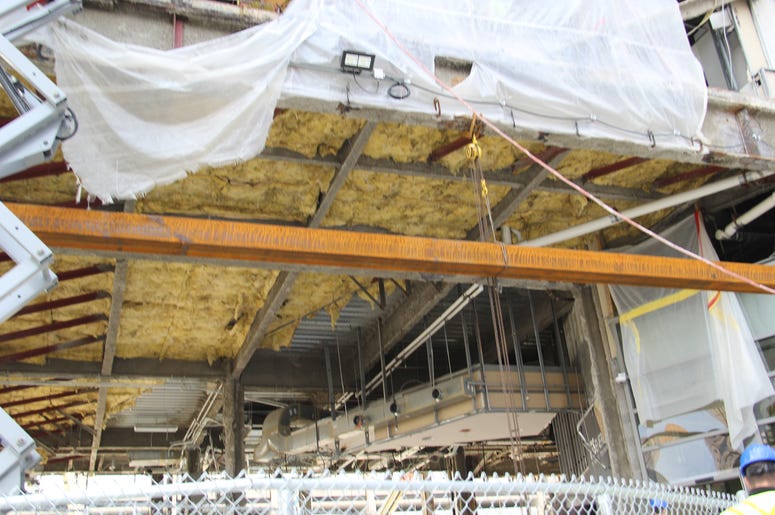 PHOTOS: Quicken Loans Arena Construction Update | 98.5 WNCX